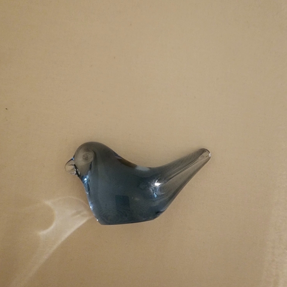 Blue Glass Bird 🐦 - Picture 3 of 4
